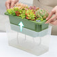 Balcony Vegetable Pot Planter Lazy Self Priming Flower Pot for Indoor Gardening - Pink