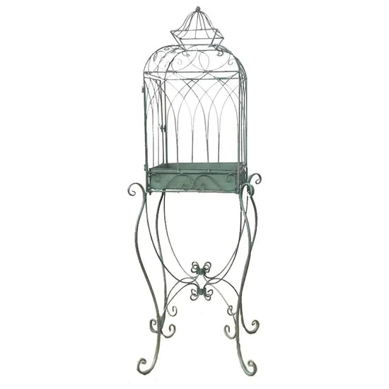 Iron Balcony Plant Stand Floor Rack Metal Garden Display Shelf Garden Decoration