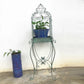 Iron Balcony Plant Stand Floor Rack Metal Garden Display Shelf Garden Decoration