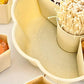 Multifunctional Hot Pot Platter 9 Grid Serving Dish Vegetable Snack Plate Tray