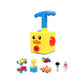 Kids Balloon Powered Car Toy Air Pump Racer Launcher Fun Vehicle Pump Toys - Monsters