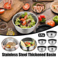 5-Bowl Nested Mixing Set with 5 Black Lids