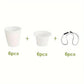 6pcs Self Watering Flowerpot Breathable Planter Indoor Outdoor Garden Basin