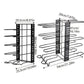 Multi-Layer Vertical Pot Lid Storage Rack Folding Kitchen Countertop Organizer - 8th-Floor