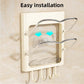 Wall Mounted Pot Lid Rack Multifunctional Household Storage Organizer Shelf
