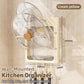 Wall Mounted Pot Lid Rack Multifunctional Household Storage Organizer Shelf