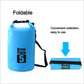 Orange Waterproof Bag Dry Sack Fishing Camping Canoeing Outdoor Sport 2/5/10/15/20/30 L - 30L