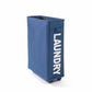 Large Foldable Laundry Washing Clothes Storage Bag Hamper Basket Bin Organiser - Navy