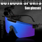 Cycling Sunglasses Goggles Bicycle Outdoor Sports Unisex Glasses Men Eyewear - C21