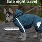 Waterproof Four Corner Pet Raincoats In Large Medium And Small Sizes Are Suitable For Dogs - Orange - XXL