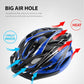 Lightweight Bicycle Helmet Adjustable Cycling Gear for Road or Mountain Bike Riding - Black