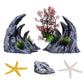 Aquarium Resin Dragon Stone Rock Decorative Ornaments Fish Tank Landscape - Dragon Valley 3