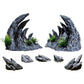 Aquarium Resin Dragon Stone Rock Decorative Ornaments Fish Tank Landscape - Dragon Valley 4