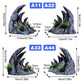 Aquarium Resin Dragon Stone Rock Decorative Ornaments Fish Tank Landscape - Dragon Valley 4
