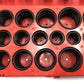 419 Pcs Rubber O Ring Kit Metric Grommet Seal Plumbing Garage O-Ring Assortment