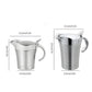 Stainless Steel Steak Sauce Pot Sauce Seasoning Pot Small for Gravy Kitchen - 750ml