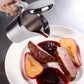 Stainless Steel Steak Sauce Pot Sauce Seasoning Pot Small for Gravy Kitchen - 750ml