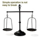 Black iron balance Scale candlestick decorative candle wedding Home Decor Gifts
