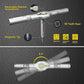 24in1 Ratchet Screwdriver Set Multifunctional Steel Wrench Tool Kit Household
