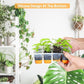 10pcs 12 Hole Nursery Pots Planting Box Reusable Easy to Clean Burrow Trays