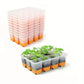 10pcs 12 Hole Nursery Pots Planting Box Reusable Easy to Clean Burrow Trays