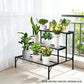Metal Plant Stand 3 Tier Garden Shelf Flower Pot Rack Indoor Outdoor Display