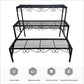 Metal Plant Stand 3 Tier Garden Shelf Flower Pot Rack Indoor Outdoor Display