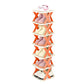 6/7 Tier Shoe Rack Space Saving Small Shoe Cabinet Storage Shelf Organizer - Orange-7 Layer