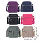 Ladies Shoulder Bag Nylon Fabric Lightweight Crossbody Small Casual Handbag - Dark Blue