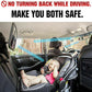 Car Baby Seat Inside Mirror View Back Safety Rear Ward Facing Child Infant Au