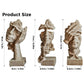 Resin Sculpture 3pcs Modern Office Desktop Art Decor Ornament Home Decoration