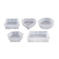 New Large Crystal Epoxy Resin Mold Geometry Cube Specimen Love Heart Round Mould - Heart