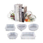 New Large Crystal Epoxy Resin Mold Geometry Cube Specimen Love Heart Round Mould - Heart