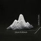 Snow Mountain Small Ornament Aquarium Decor Resin for Fish Tank Terrarium DIY