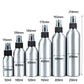 10pcs Travel Size Refillable Aluminum Spray Bottles Toner Cleaning Solution Mist - 10pcs-150ml