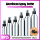 10pcs Travel Size Refillable Aluminum Spray Bottles Toner Cleaning Solution Mist - 10pcs-200ml