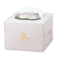 30PCS White Portable Cake Boxes Display Window Packing Case Party with Handle Birthday - 12 inch