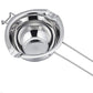 Stainless Steel Wax Melting Pot Double Boiler For Diy Wedding Scented Candle