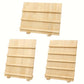 Wooden Earrings Display Rack Multi Tier Jewelry Stand Organizer Earrings Holder - 3-Tier