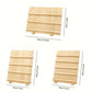 Wooden Earrings Display Rack Multi Tier Jewelry Stand Organizer Earrings Holder - 3-Tier