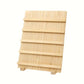 Wooden Earrings Display Rack Multi Tier Jewelry Stand Organizer Earrings Holder - 3-Tier