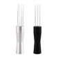 Stainless Steel Coffee Distributor Needle Espresso Stirring Tool Powder Tamper - Silver
