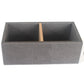 Double Compartment Tea Caddy Hotel Room Storage Organizer for Tea Bags Sugar