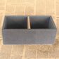 Double Compartment Tea Caddy Hotel Room Storage Organizer for Tea Bags Sugar