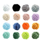 Three-Strand Braided Round Pillow Sofa Cushion Decorative Pillow for Living Room - Dark Grey