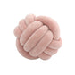 Three-Strand Braided Round Pillow Sofa Cushion Decorative Pillow for Living Room - Light Khaki
