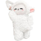 Car Tissue Box Multifunctional Hanging Drawer Box Cartoon Plush Sheep Design