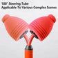 2PCS Toilet Plunger Vacuum Pump Powerful Clog Remover Sewer Drain Unclogging Tool