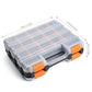 Double Sided Portable Hardware Tools Storage Box Parts Organizer Accessories Box