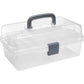 Translucent Three Layer Toolbox Multifunctional Folding Storage Box Organizer